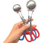 Machine  boulettes de viande 2 boules de riz pcs faisant une cuillre  crme glace