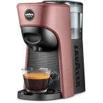 Machine � caf� � capsules manuelle automatique lavazza lm 840 tiny eco 0, 6 l or rose