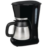 Machine � caf� ka 6501 sw 800 w noir verseuse isotherme, d�coration inox 1 l 4 - 8 tasses