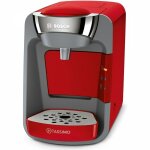 Machine  caf multi - boissons bosch tassimo suny tas32 - rouge coquelicot