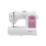 Machine à coudre singer 6699, électronique, blanche, rose Machine à coudre singer 6699, électronique, blanche, rose