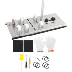 Machine de coupe de bouteille en verre rond diy outils � main industriel avec accessoires kit5 roues ...