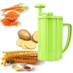 Machine  couper les pommes de terre en spirale, coupe - fromages multifonctionnel pour fruits et lgumes ...