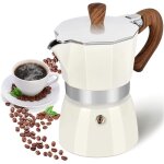 Machine � expresso 3 tasses � expresso moka?machine � caf� cubaine manuelle en aluminium de qualit� sup�rieure ...