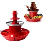 Machine � fontaine � chocolat � 3 niveaux, ensemble de fontaine � fondue au chocolat �lectrique de 17 ...