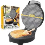 Machine � gaufres 1000 w, gaufrier rond commercial, machine � cornet de cr�me glac�e, rouleaux d'?ufs, ...