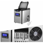 Arebos - machine  glaons en acier inoxydable 2, 2l lcd icemaker 12kg / 24h