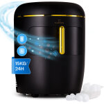 Klarstein ? machine � gla�ons 15 kg / jour ? 2 tailles de gla�ons ? bac amovible ? auto - clean ? panneau ...