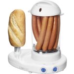 Machine  hot dog et cuiseur  oeufs clatronic hdm 3420 ekn blanc