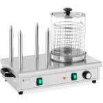 Royal catering - hot - dog maker - 650 w 4 brochettes chauffantes