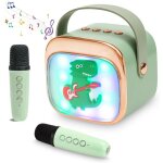 Machine de karaok� portable pour enfants ? 2 microphones sans fil ? bluetooth 5. 4 ? effets vocaux et ...