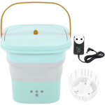 Machine � laver portable, mini machine � laver pliable, petite machine � laver et s�cher avec panier ...