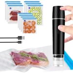 Machine de mise sous vide portable pour aliments, mini machine de mise sous vide �lectrique rechargeable ...
