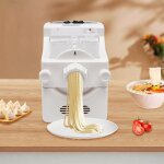 Machine � p�tes automatique avec moteur en cuivre, nouilles maison en 12 minutes, 9 formes en acier inoxydable ...