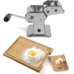 Machine � ravioli et spaghetti livoo men41 avec balance culinaire, planche � d�couper en bamboo pem sc ...