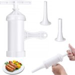 Machine de remplissage de saucisses, poussoir � saucisses, entonnoir de remplissage de saucisses, tube ...