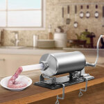 Skecten - machine  saucisse poussoir  saucisse 4 tubes diffrantes viande hache en acier inoxydable ...