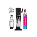 Machine à soda et eau gazeuse sodastream machine art noire pack lave vaisselle Machine à soda et eau gazeuse sodastream machine art noire pack lave vaisselle