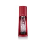 Sodastream - machine a soda machine a soda et eau gazeuse terra rouge + 1 bouteille compatible lave vaisselle ...