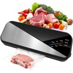 Machine sous vide alimentaire, 6 en 1 appareil de mise sous vide 80 kpa avec 30 cm bande de scellage ...