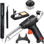 Machine de soudage multifonction - pistolet professionnel 3 en 1 noir avec syst�me laser et chauffage ...