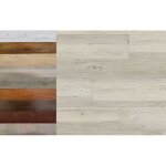 Dalles pvc, lames auto - adhsives, grand choix de coloris et de dimensions - crus blanc - 1, 10 m. ...
