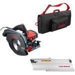 Mafell pack scie circulaire k 55 cc avec rail et sacoche de rangement