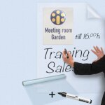 Legamaster - magic - chart clearboard - feuilles tansparentes en rouleau - 60x80cm - 25 pi�ces