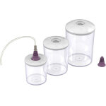 Magic vac - aco1182 set 3 familiy 0, 75 l + 1, 5 l + 3 l conteneur sous vide c067472