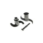 P�trin + fourreau + couteau m�tal noir (17710) robot m�nager magimix