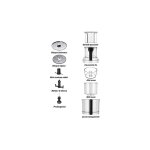 Magimix ? kit accessoires et bol pour robot multifonction ? compatible cuisine system 4100 / 5000 ? am�liorez ...