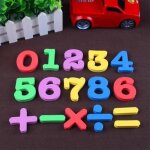 Magnets, multicolor aimant de r�frig�rateur eva �pais, lettres anglaises, aimant de r�frig�rateur lavable, ...