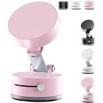 Magnetic car phone holder, double sided suction cup cell phone holder, foldable, suction force n52, suitable ...