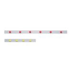 Barre magnétique l500xl50xs0, 5 mm blanc autocollant Barre magnétique l500xl50xs0, 5 mm blanc autocollant