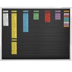 Magnetoplan - planning à fiches, 61 rangées, l x h 800 x 774 mm Magnetoplan - planning à fiches, 61 rangées, l x h 800 x 774 mm