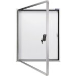 Magnetoplan - vitrine d'affichage cc, avec vitre en verre