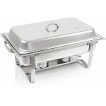 Zelsius - mahlzeit chafing dish 'nancy' avec 1x 1 / 2 2x 1 / 4 gn - bac
