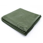 Bâche de protection 100g avec oeillets - vert 2m x 3m vert Bâche de protection 100g avec oeillets - vert 2m x 3m vert