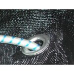 Filet de benne fini 200g / m - avec sandow noir 3. 5m x 7. 5m