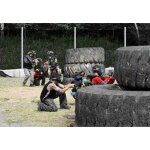 Filet paintball - aration et solidit noir 3m x 50m