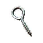 Piton zinc  visser  4mm - boite de 100 pices zinc 4mm x 42mm
