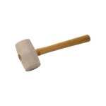 Maillet eco caoutchouc blanc 300mm d 53mm ref 180201