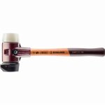 Maillet halder simplex caoutchouc charg�, avec pied int�gr� / nylon, avec bo�tier en fonte mall�able ...