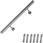 Mucola ? main courante en acier inoxydable v2a ? 60 cm x �4, 2 cm ? antirouille pour int�rieur et ext�rieur ...