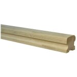 Main courante ch�ne moulur�e 50x50 mm longueur 295 cm