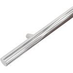 Main courante en inox 150 cm + 2 supports - poli