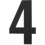 Maison num�ro 4 xxl numbra 50cm noir - 0023. 402124