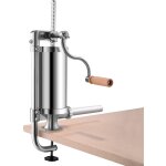 Maisonchic - goplus poussoir � saucisses remplissage de saucisses en acier inoxydable, capacit� 1, 5 ...