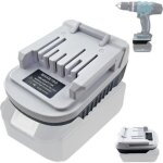 Makb18g adaptateur pour batteries makita 18 v li - ion vers outil �lectrique makita s�rie g - adaptateur ...