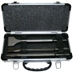 Makita ? kit de d�molition sds - plus 3 outils ? 1 pointe 250mm, 1 burin plat 20mm, 1 burin large 40mm ...